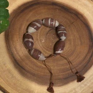 Shiva Lingam Adjustable Bracelet, Pregnancy Bracelet, Female Power, Fertility